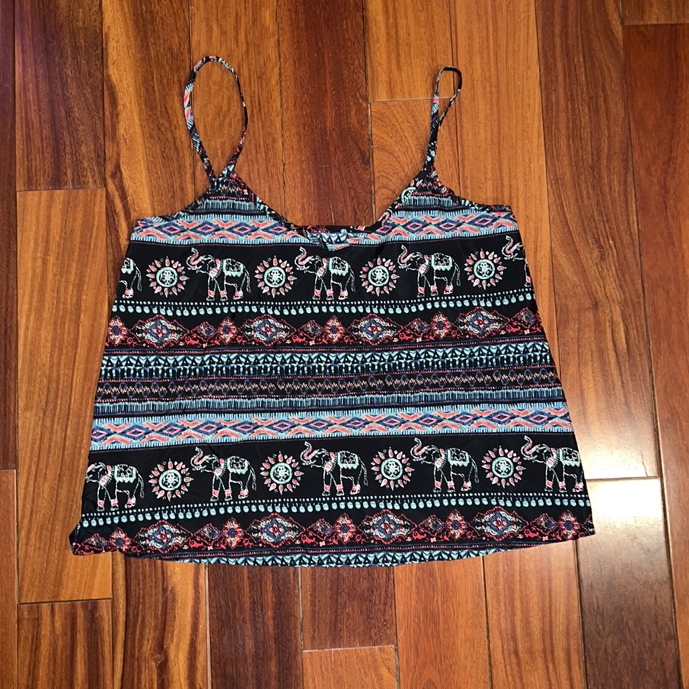 Elephant Print Cami